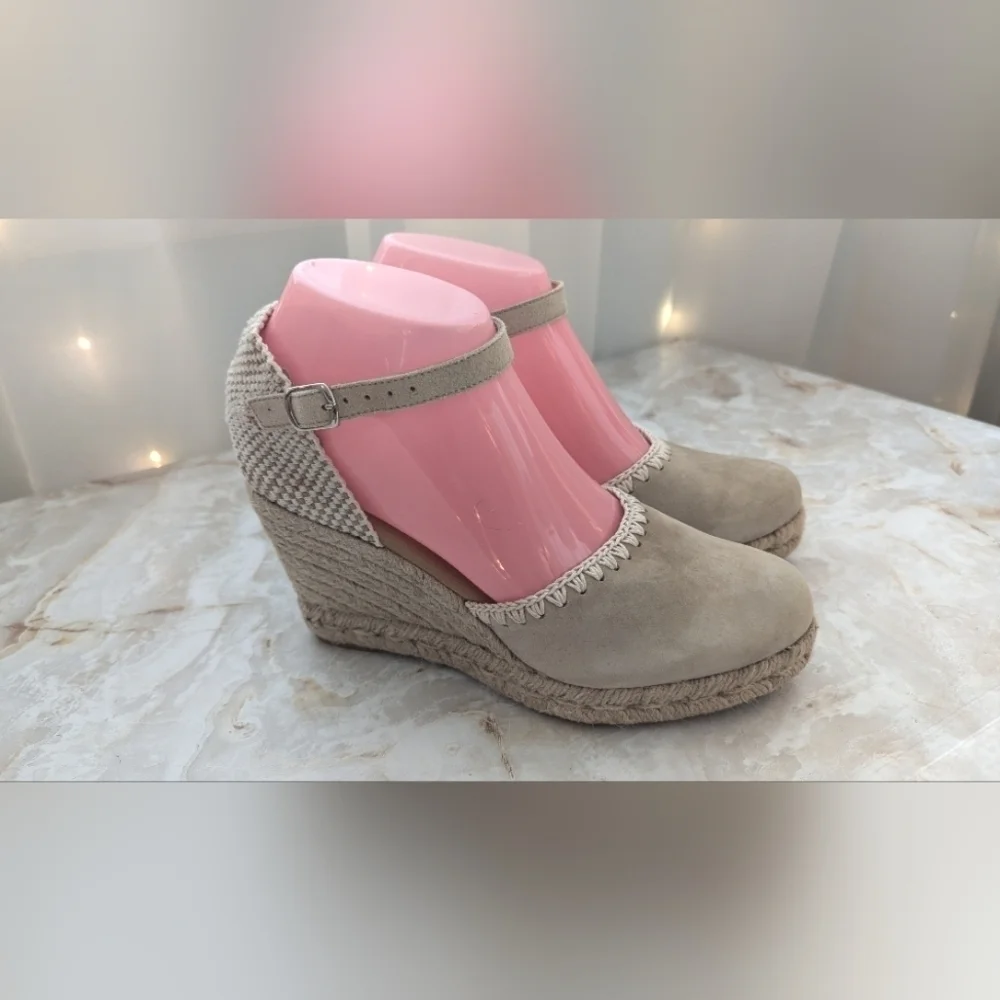 Paseart Espadrilles Wedges Made In Spain  Size 38